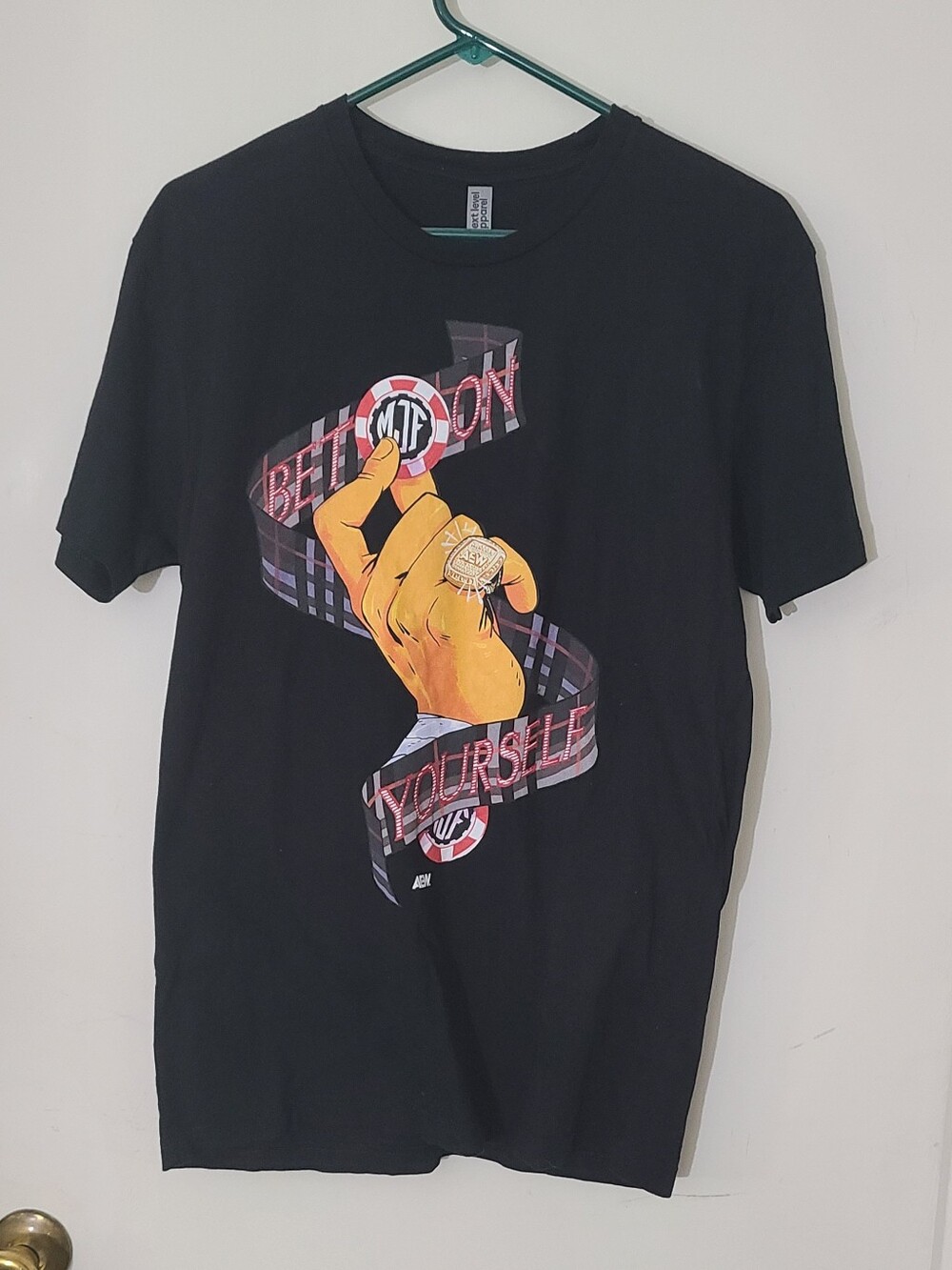 MJF Bet On Yourself AEW Wrestling T Shirt Size Medium